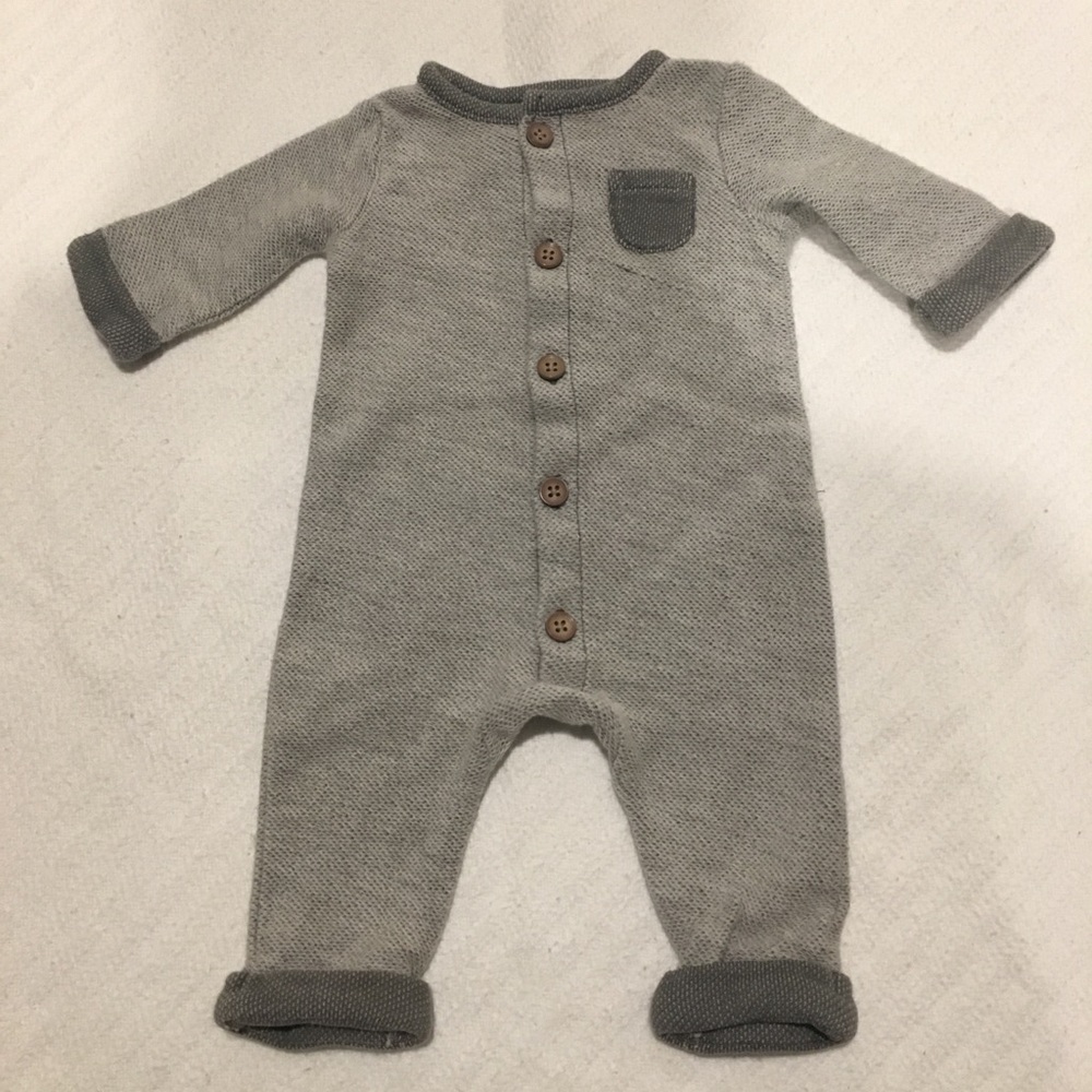 Gray bodysuit